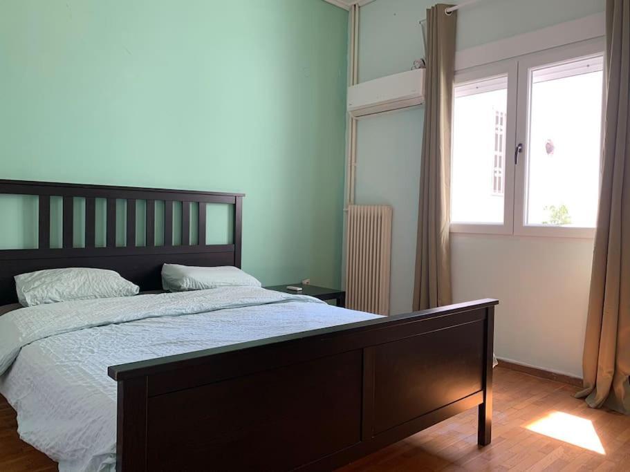 2 Bedroom Apartment 300 Meters Metro Aghios Loanis Athen Exterior foto